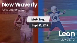 Matchup: New Waverly High vs. Leon  2019