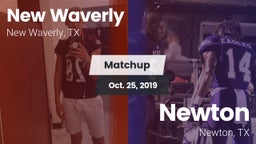 Matchup: New Waverly High vs. Newton  2019