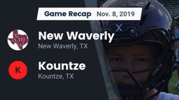 Recap: New Waverly  vs. Kountze  2019