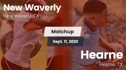Matchup: New Waverly High vs. Hearne  2020