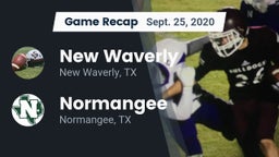 Recap: New Waverly  vs. Normangee  2020