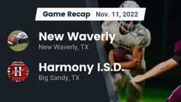 Recap: New Waverly  vs. Harmony I.S.D. 2022