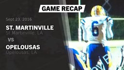 Recap: St. Martinville  vs. Opelousas  2016