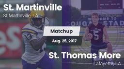 Matchup: St. Martinville vs. St. Thomas More  2017