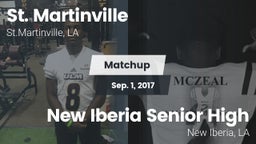 Matchup: St. Martinville vs. New Iberia Senior High 2017