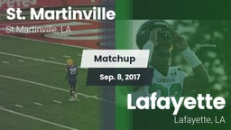 Matchup: St. Martinville vs. Lafayette  2017