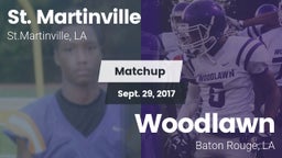 Matchup: St. Martinville vs. Woodlawn  2017
