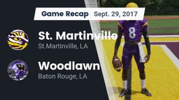 Recap: St. Martinville  vs. Woodlawn  2017