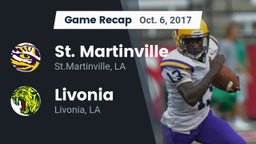 Recap: St. Martinville  vs. Livonia  2017