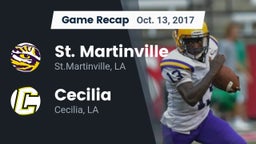 Recap: St. Martinville  vs. Cecilia  2017
