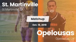 Matchup: St. Martinville vs. Opelousas  2018