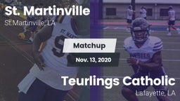Matchup: St. Martinville vs. Teurlings Catholic  2020