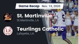 Recap: St. Martinville  vs. Teurlings Catholic  2020