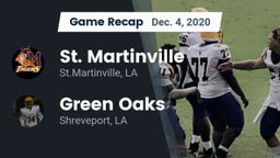 Recap: St. Martinville  vs. Green Oaks  2020
