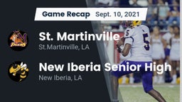 Recap: St. Martinville  vs. New Iberia Senior High 2021