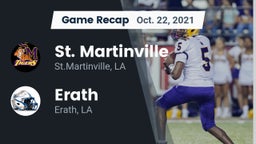 Recap: St. Martinville  vs. Erath  2021