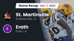 Recap: St. Martinville  vs. Erath  2022