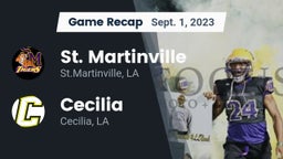 Recap: St. Martinville  vs. Cecilia  2023