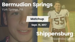 Matchup: Bermudian Springs vs. Shippensburg  2017