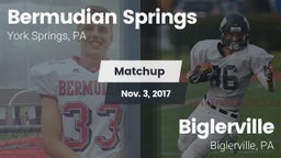 Matchup: Bermudian Springs vs. Biglerville  2016