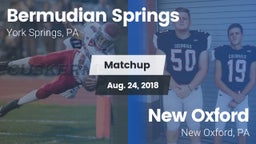 Matchup: Bermudian Springs vs. New Oxford  2018