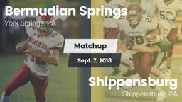 Matchup: Bermudian Springs vs. Shippensburg  2018