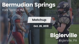 Matchup: Bermudian Springs vs. Biglerville  2018