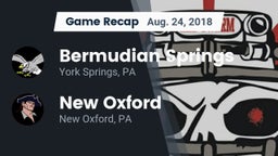 Recap: Bermudian Springs  vs. New Oxford  2018