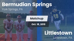 Matchup: Bermudian Springs vs. Littlestown  2019