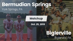 Matchup: Bermudian Springs vs. Biglerville  2019