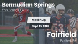 Matchup: Bermudian Springs vs. Fairfield  2020
