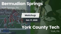 Matchup: Bermudian Springs vs. York County Tech  2020