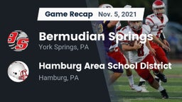 Recap: Bermudian Springs  vs. Hamburg Area School District 2021