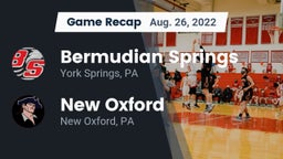 Recap: Bermudian Springs  vs. New Oxford  2022
