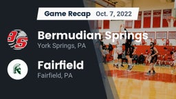 Recap: Bermudian Springs  vs. Fairfield  2022