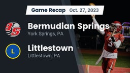 Recap: Bermudian Springs  vs. Littlestown  2023