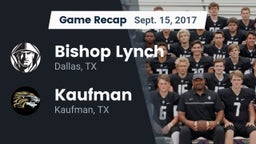 Recap: Bishop Lynch  vs. Kaufman  2017