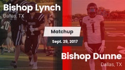 Matchup: Bishop Lynch High vs. Bishop Dunne  2017