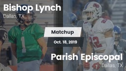 Matchup: Bishop Lynch High vs. Parish Episcopal  2019