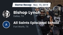 Recap: Bishop Lynch  vs. All Saints Episcopal School 2019