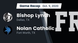 Recap: Bishop Lynch  vs. Nolan Catholic  2020