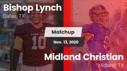 Matchup: Bishop Lynch High vs. Midland Christian  2020