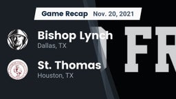 Recap: Bishop Lynch  vs. St. Thomas  2021