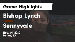 Bishop Lynch  vs Sunnyvale  Game Highlights - Nov. 14, 2020