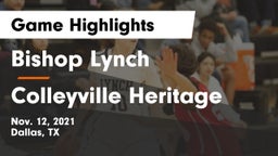 Bishop Lynch  vs Colleyville Heritage Game Highlights - Nov. 12, 2021