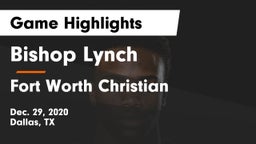 Bishop Lynch  vs Fort Worth Christian  Game Highlights - Dec. 29, 2020