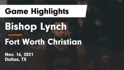 Bishop Lynch  vs Fort Worth Christian  Game Highlights - Nov. 16, 2021
