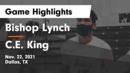 Bishop Lynch  vs C.E. King  Game Highlights - Nov. 22, 2021