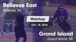 Matchup: Bellevue East HS vs. Grand Island  2016