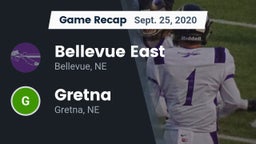 Recap: Bellevue East  vs. Gretna  2020